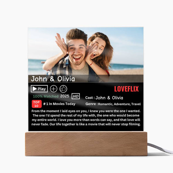 Turn Your Relationship into a Romantic Blockbuster | Personalize Yours Now