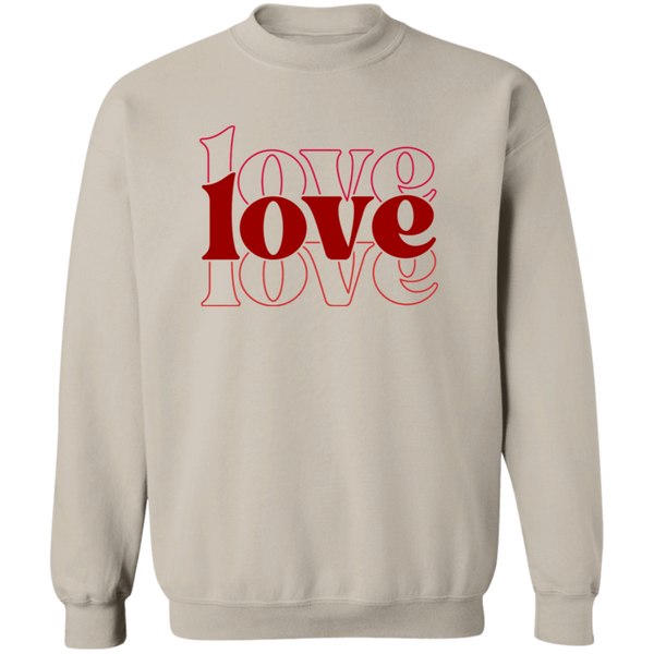 Love, Love, Love Sweatshirt