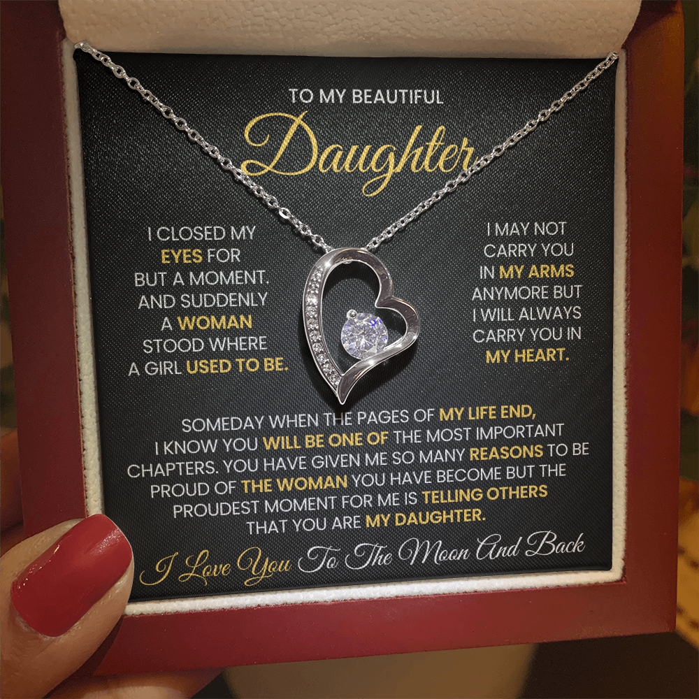 To My Beautiful Daughter | I Love You To The Moon and Back