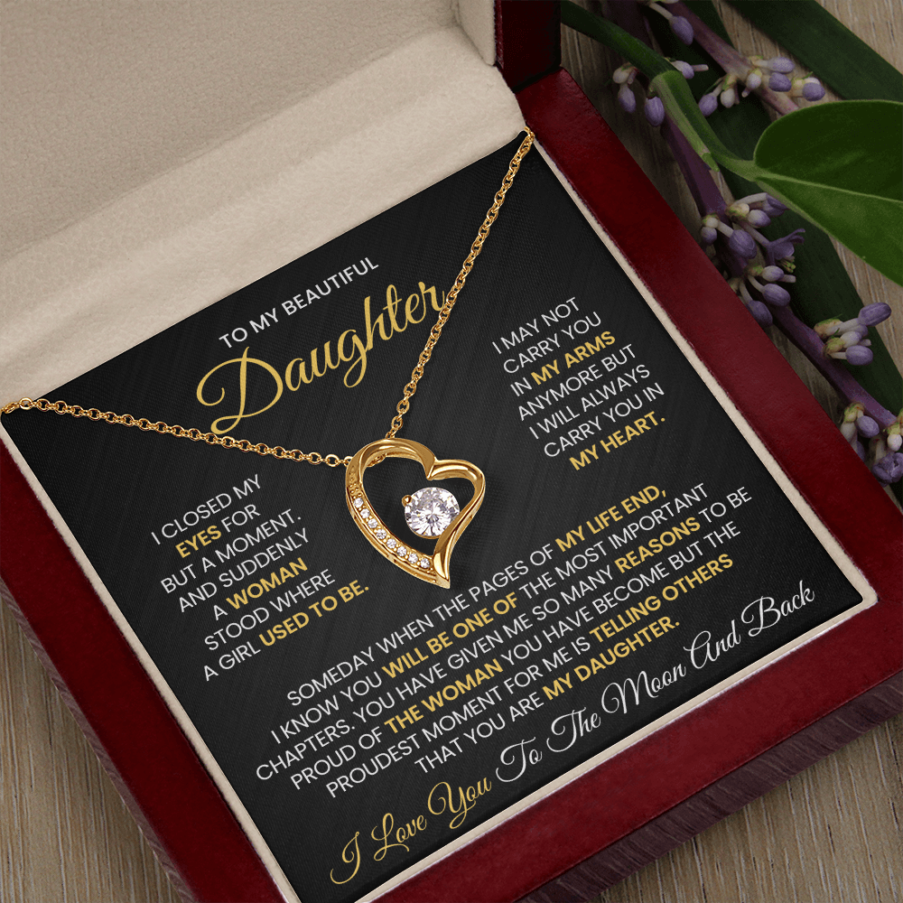 To My Beautiful Daughter | I Love You To The Moon and Back