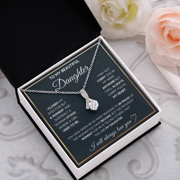 To My Daughter | I Will Always Love You | Alluring Beauty Necklace