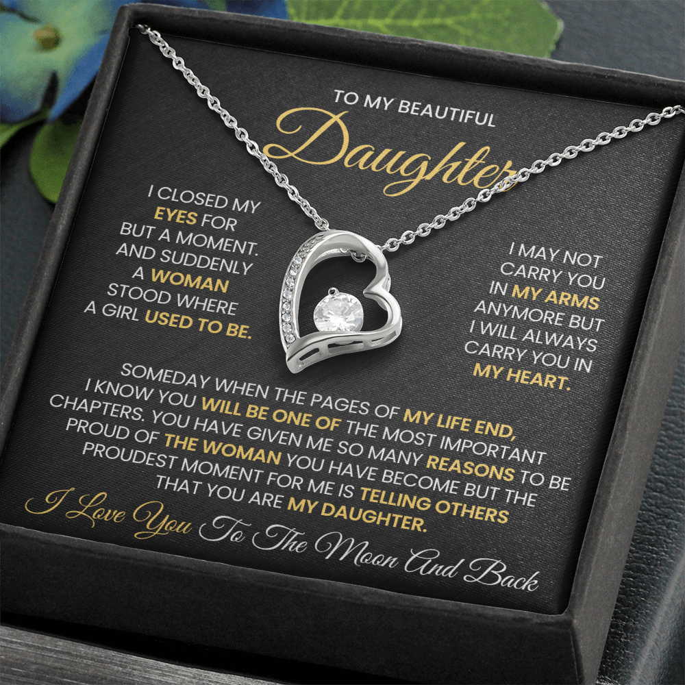 To My Beautiful Daughter | I Love You To The Moon and Back