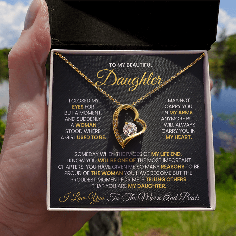 To My Beautiful Daughter | I Love You To The Moon and Back