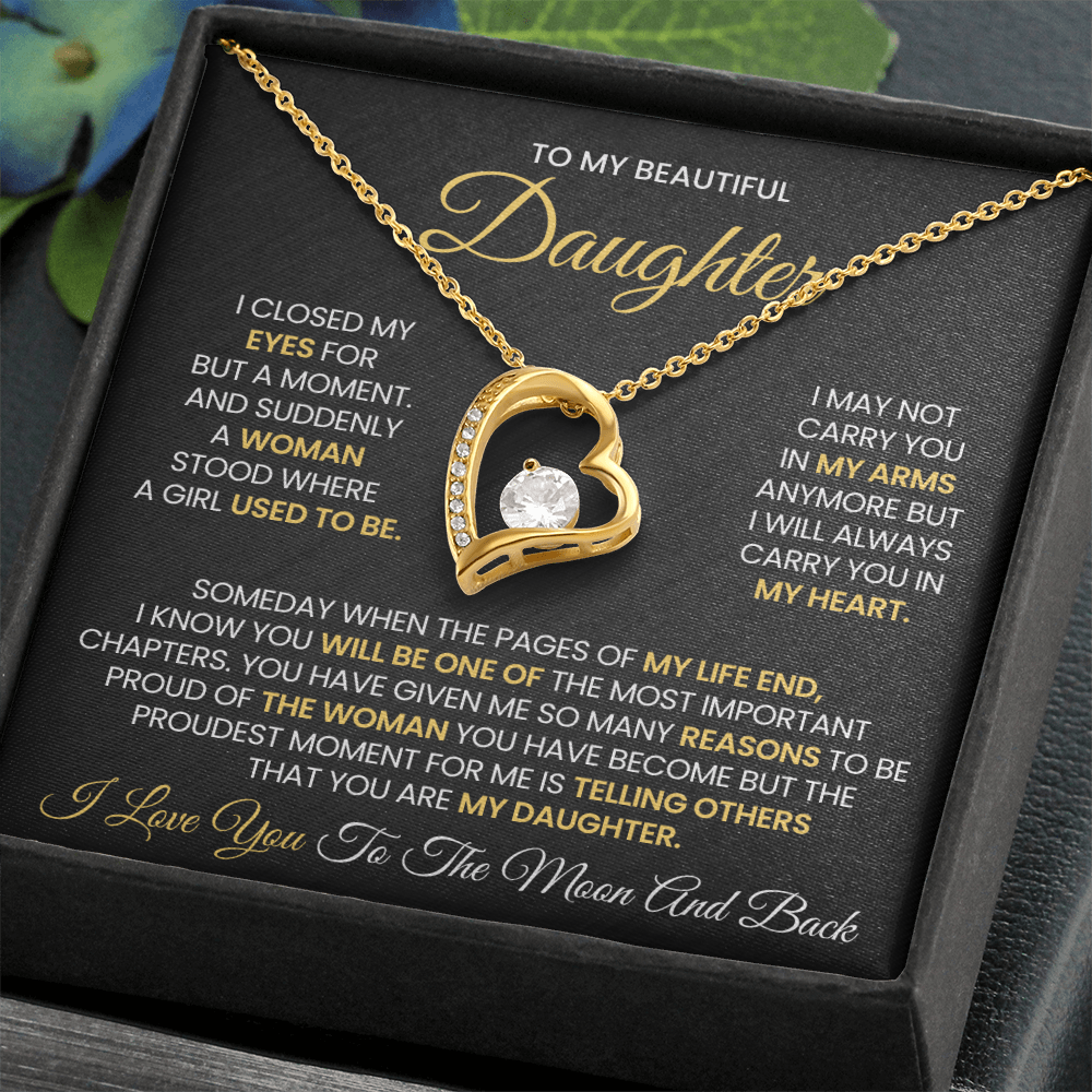 To My Beautiful Daughter | I Love You To The Moon and Back
