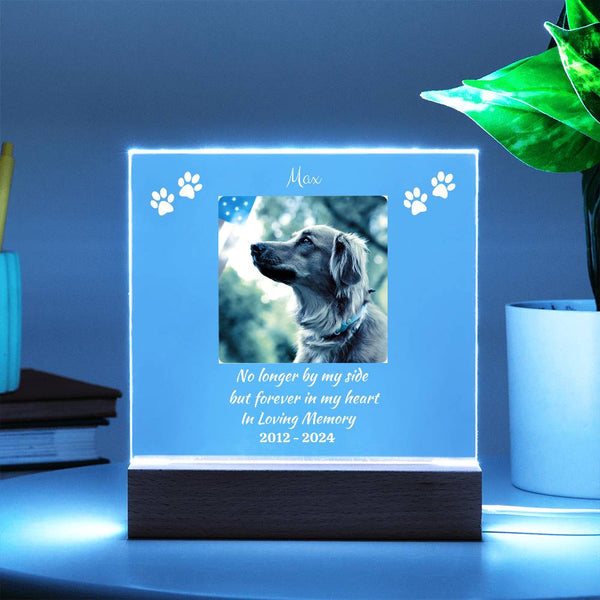 Personalized Pet Memorial | Acrylic Square Plaque