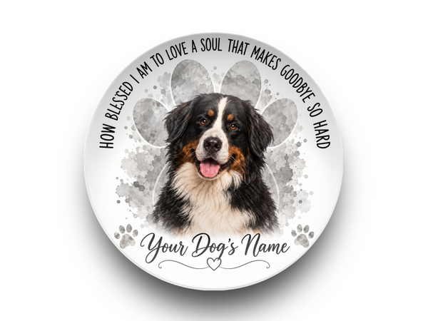 Personalized Pet Memorial Keepsake Plate