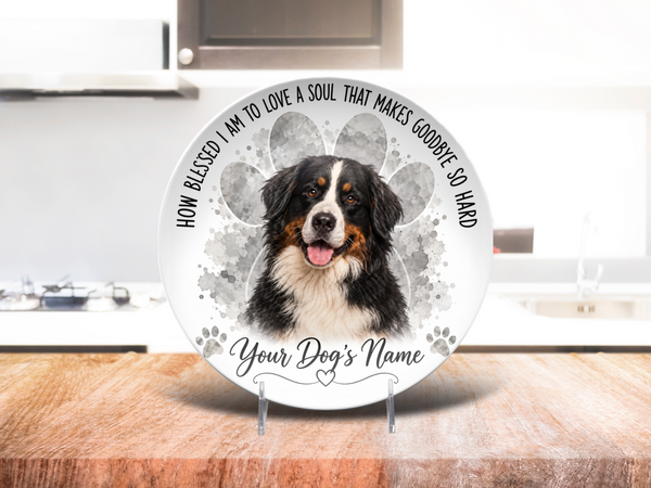 Personalized Pet Memorial Keepsake Plate