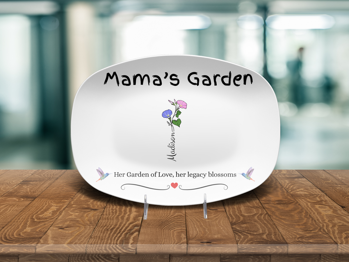 Mama' Garden Platter | Her Garden Of Love