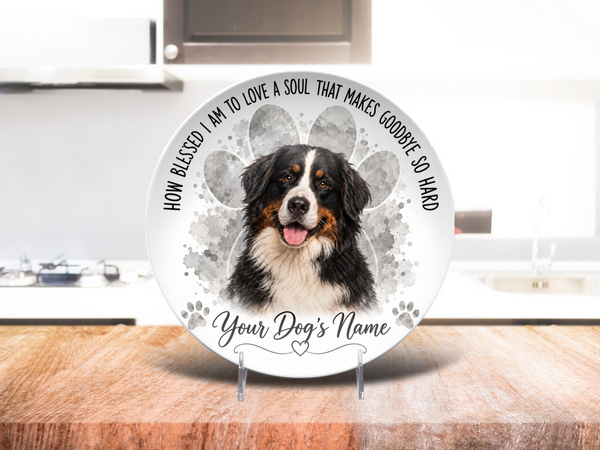 Personalized Pet Memorial Keepsake Plate