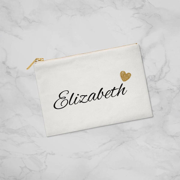 Personalized Bridesmaid Cosmetic Bag