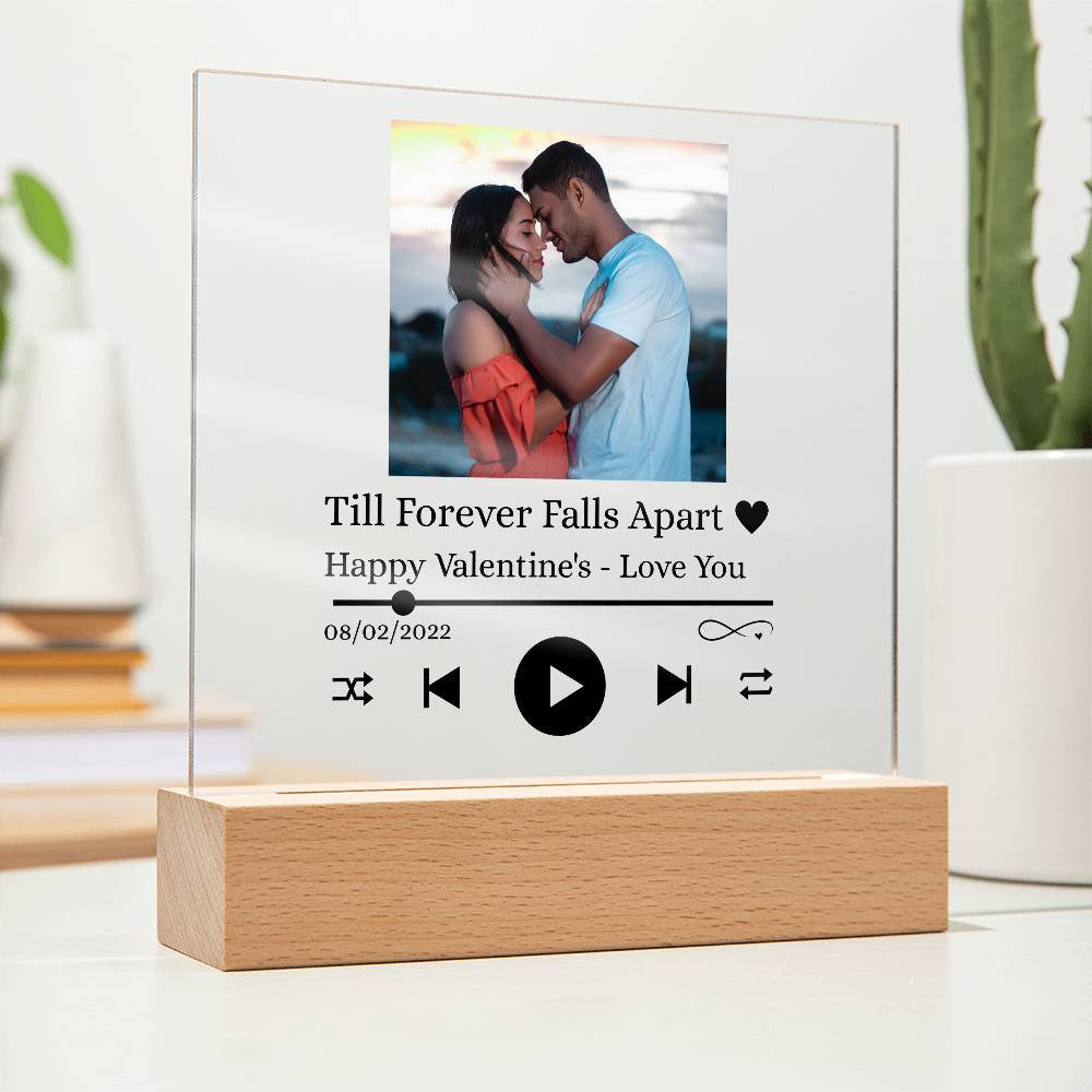 Personalize Song Plaque