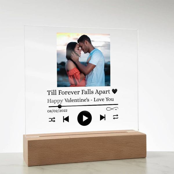 Personalize Song Plaque