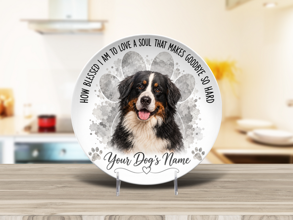 Personalized Pet Memorial Keepsake Plate