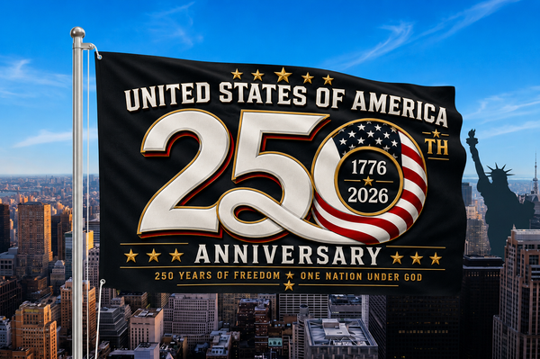 USA 250th Anniversary Flag 1776–2026 – Limited Edition Patriotic 3' x 5' Freedom Flag