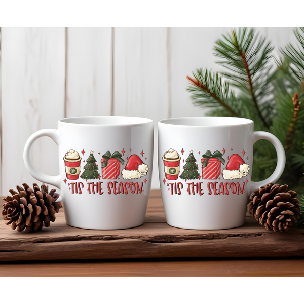 Tis The Season | Christmas White Mug