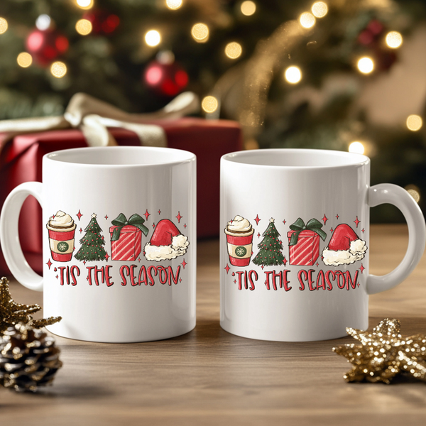 Tis The Season | Christmas White Mug