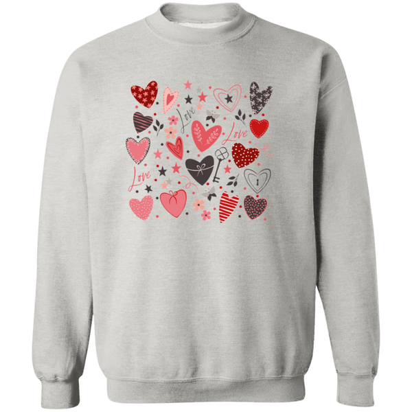 Love Hearts: Premium Cozy Sweatshirt | "Wear Your Love"
