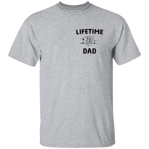 Lifetime Dad Letter Print T-Shirt