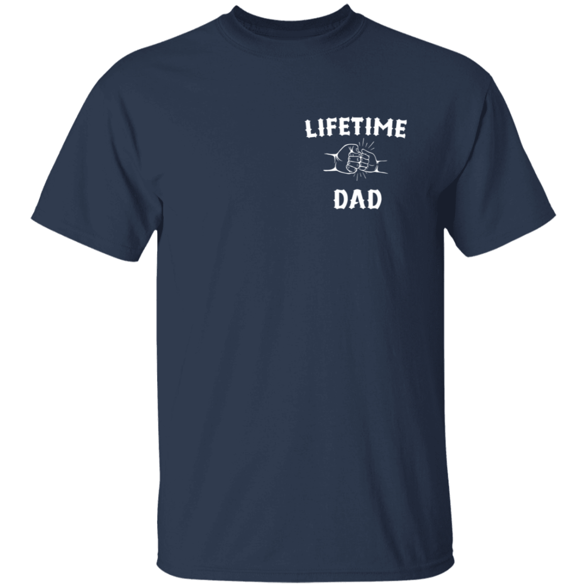 Lifetime Dad Letter Print T-Shirt