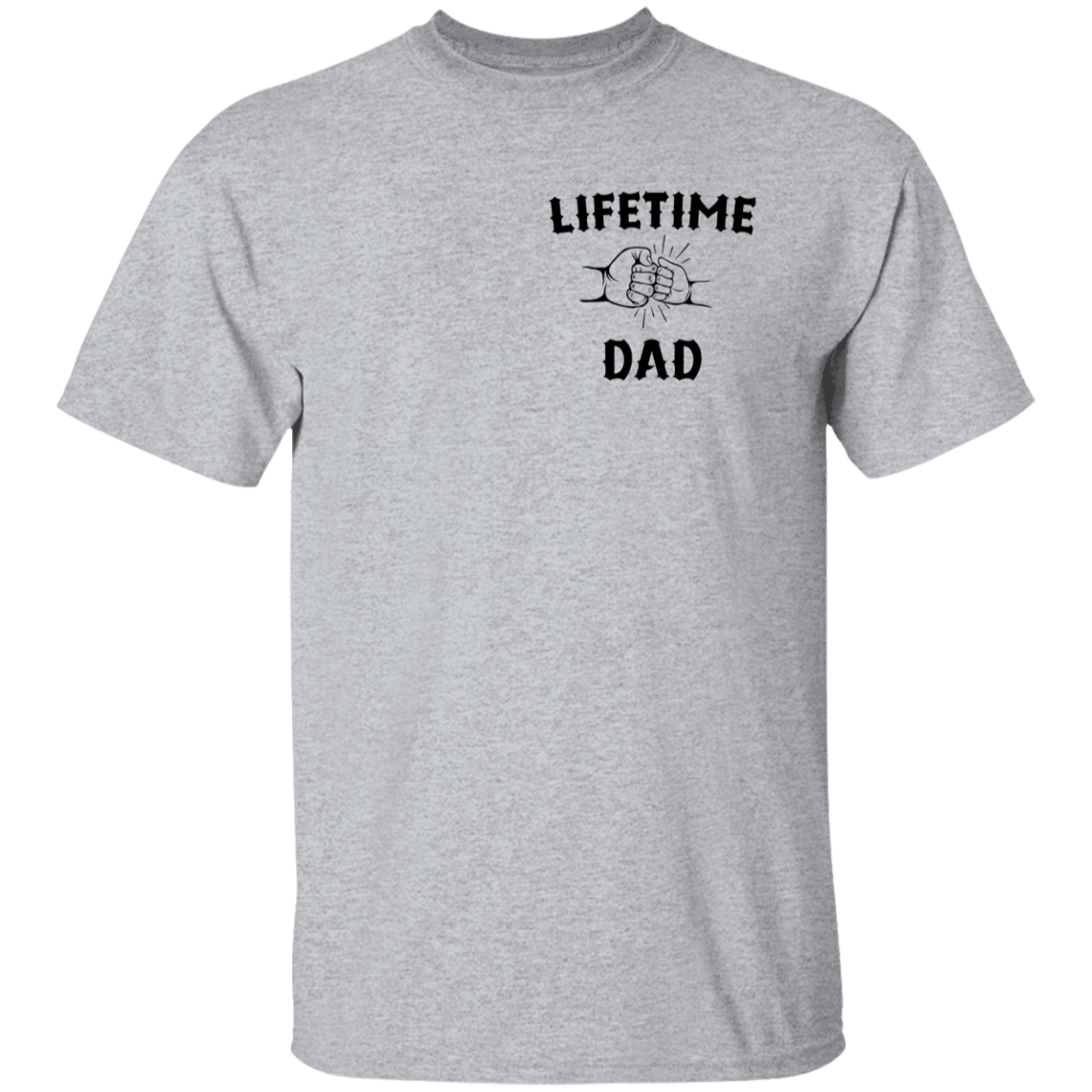 Lifetime Dad Letter Print Shirt