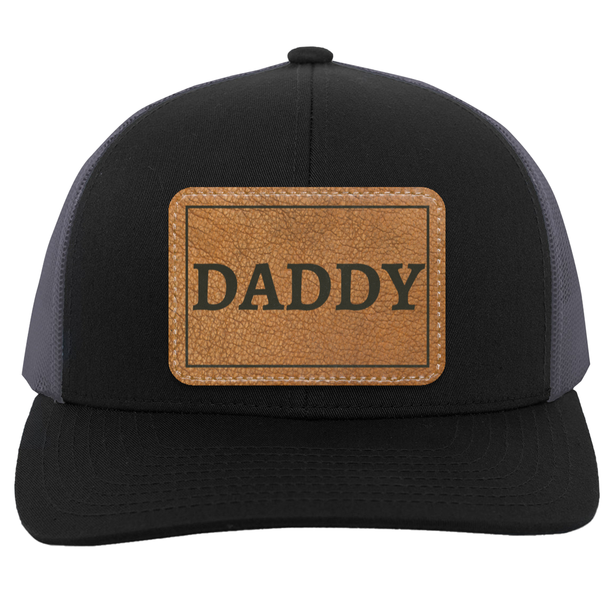 Daddy- Leather Patch Hat