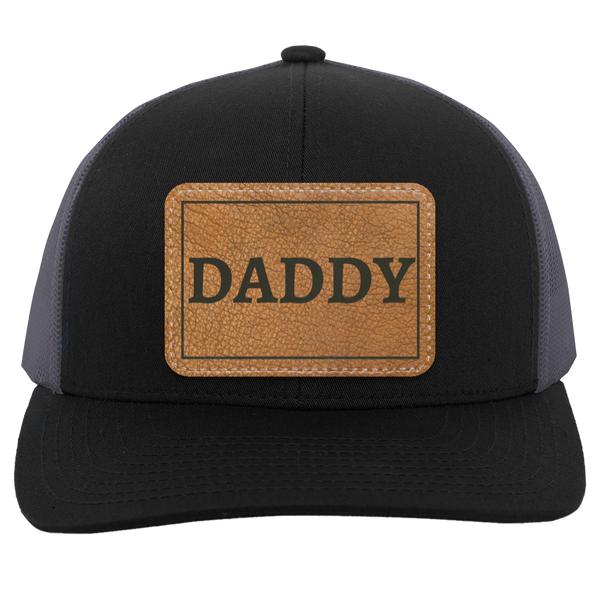 Daddy- Leather Patch Hat