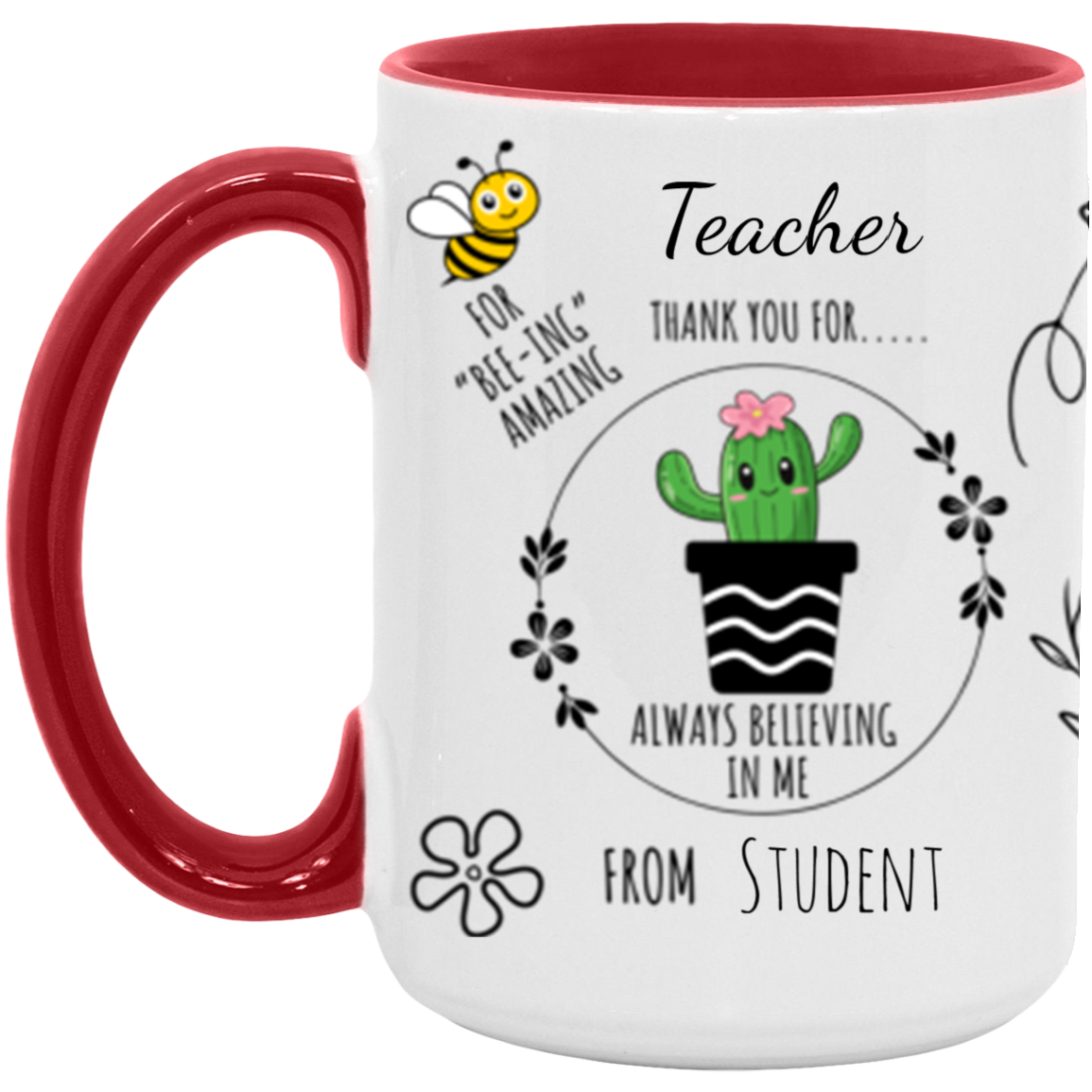 Personalized Teacher Mug