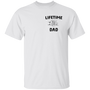 Lifetime Dad Letter Print Shirt