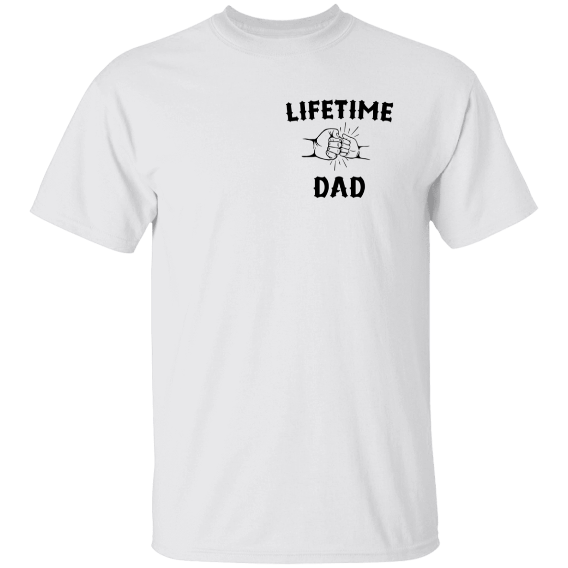 Lifetime Dad Letter Print Shirt