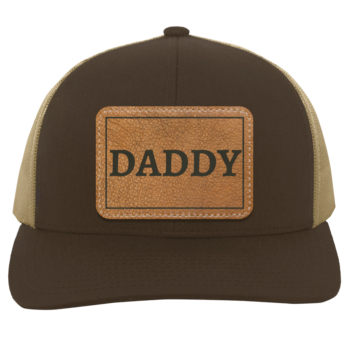 Daddy- Leather Patch Hat