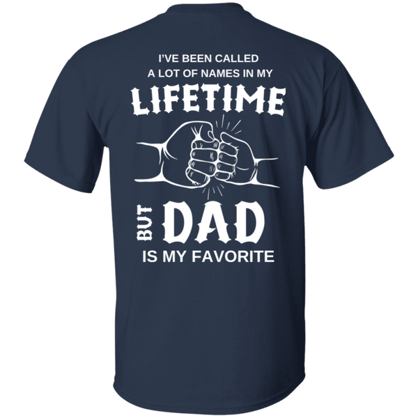 Lifetime Dad Letter Print T-Shirt