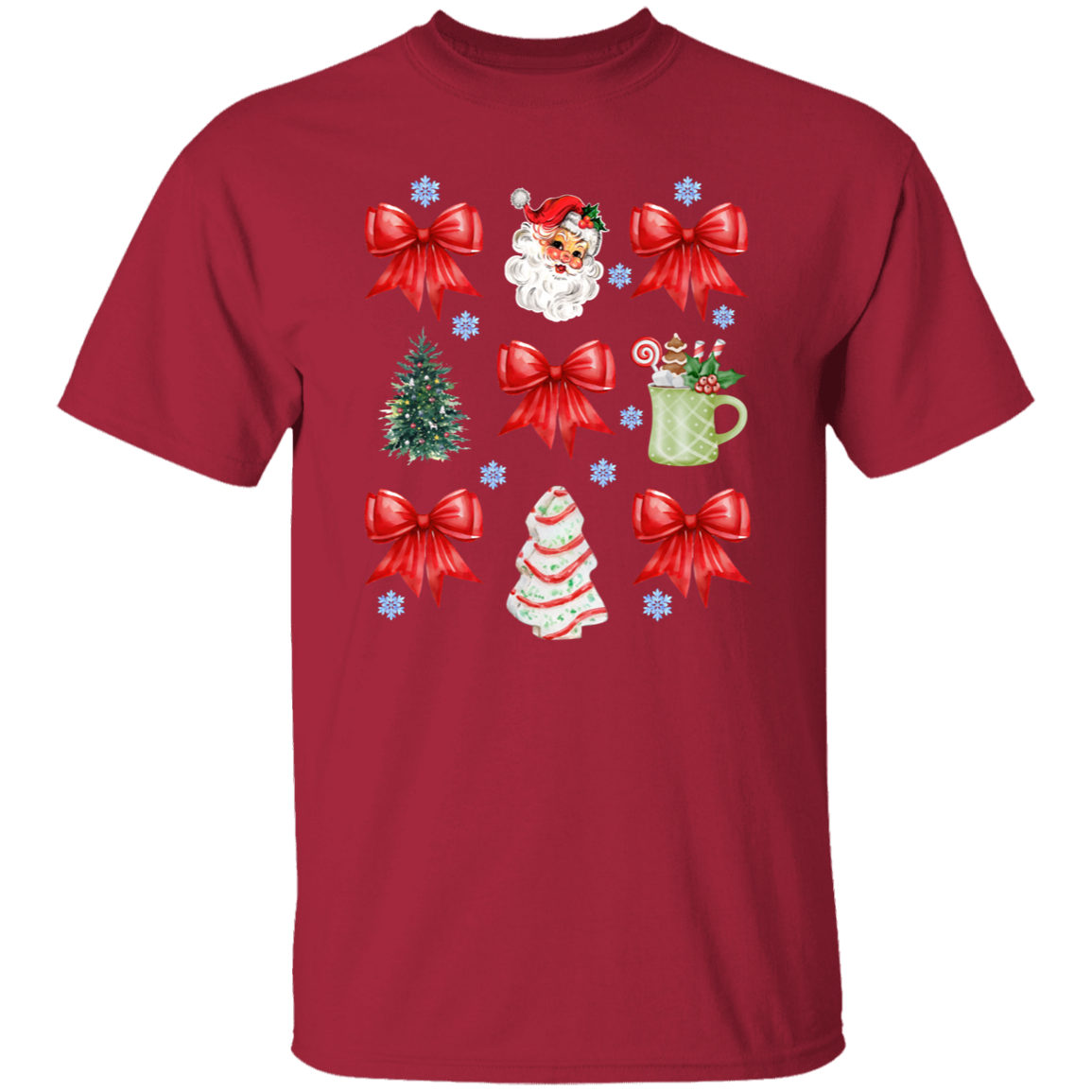 Christmas Coquette Bow T-Shirt | SweatShirt