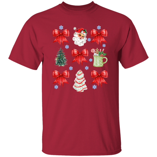 Christmas Coquette Bow T-Shirt | SweatShirt