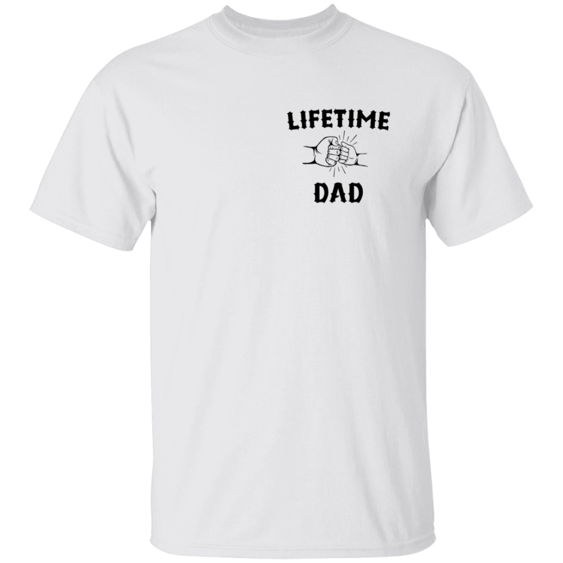 Lifetime Dad Letter Print T-Shirt