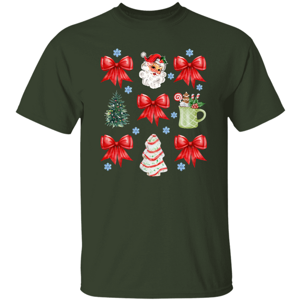 Christmas Coquette Bow T-Shirt | SweatShirt