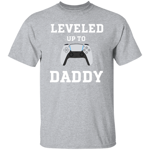 Leveled Up Daddy and Player T-Shirt