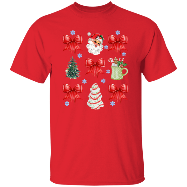 Christmas Coquette Bow T-Shirt | SweatShirt