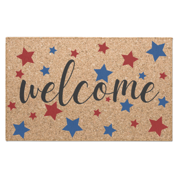 4th. of July Welcome Mat