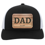 Dad Wooden est. 2024 Patch Hat