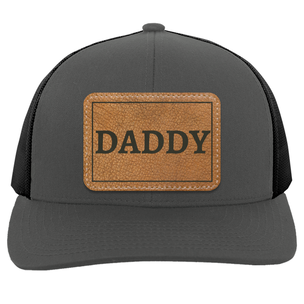 Daddy- Leather Patch Hat