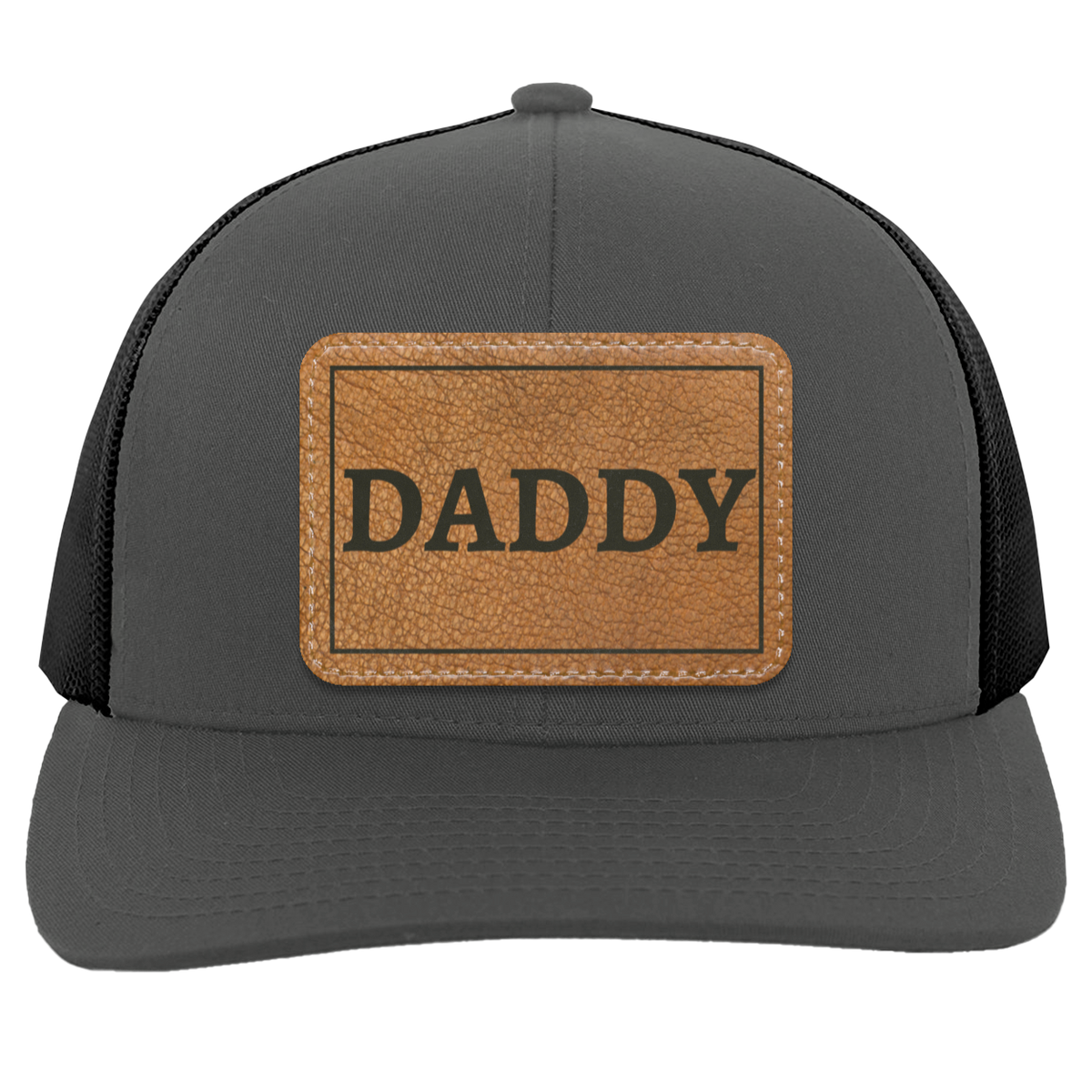 Daddy- Leather Patch Hat