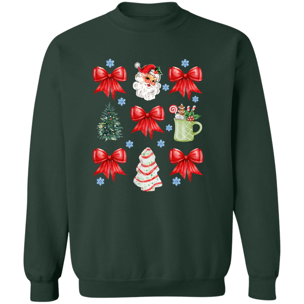 Christmas Coquette Bow T-Shirt | SweatShirt