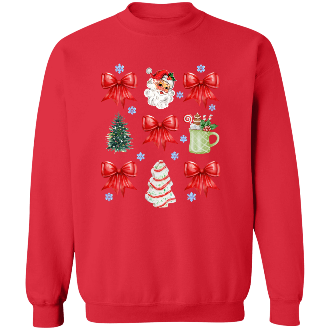 Christmas Coquette Bow T-Shirt | SweatShirt