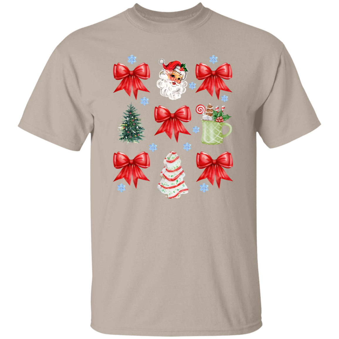 Christmas Coquette Bow T-Shirt | SweatShirt