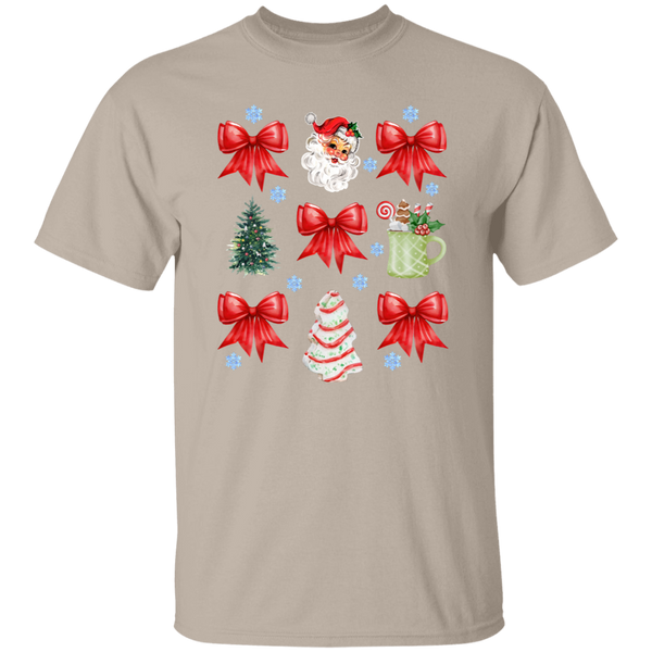 Christmas Coquette Bow T-Shirt | SweatShirt