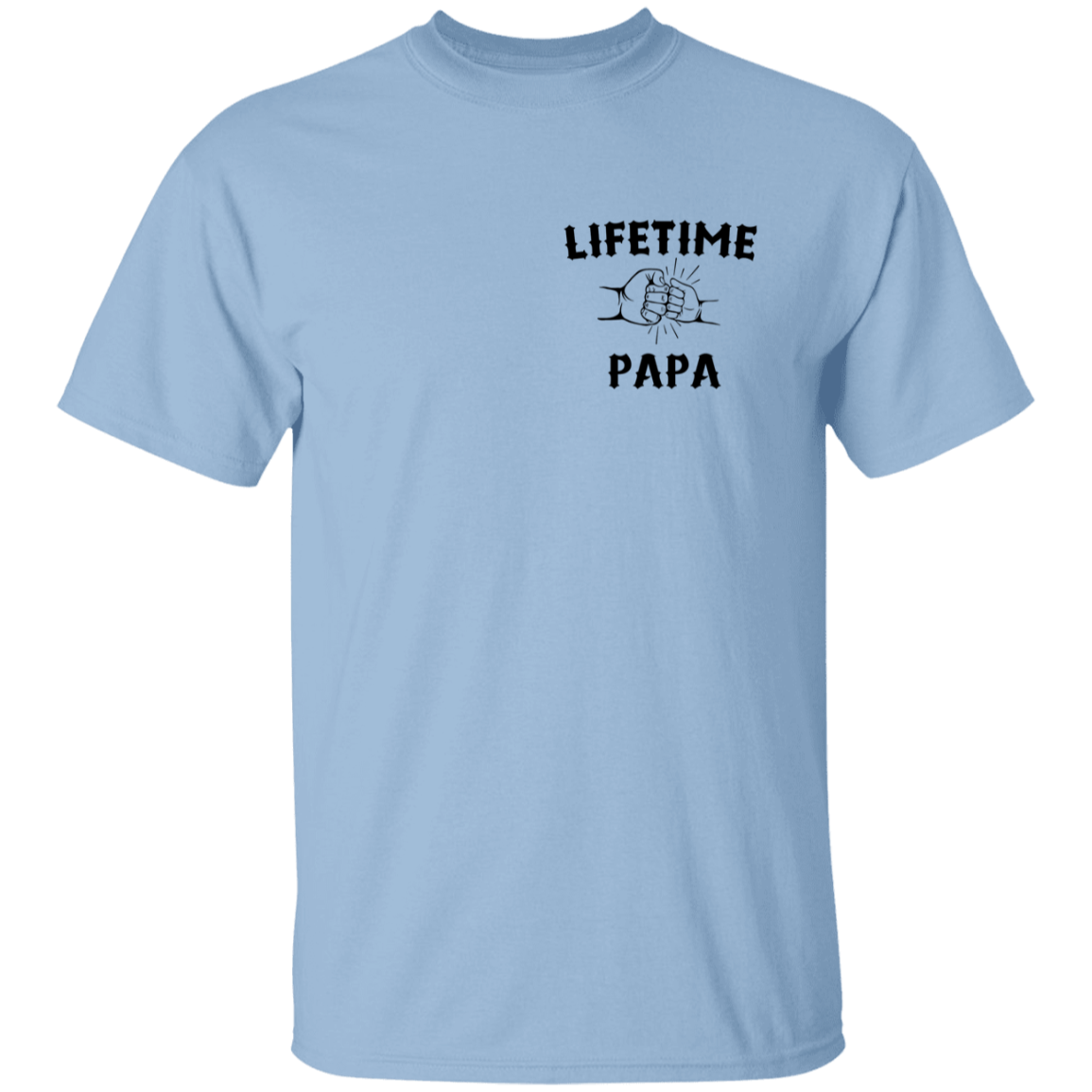 Lifetime Papa Letter Print T-Shirt