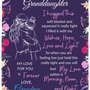 Granddaughter Sweet Words Blanket