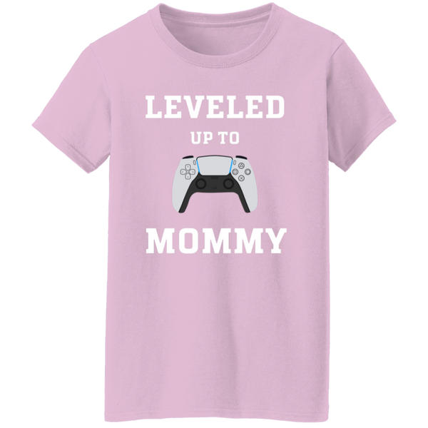 Leveled Up Mommy and Player T-Shirt