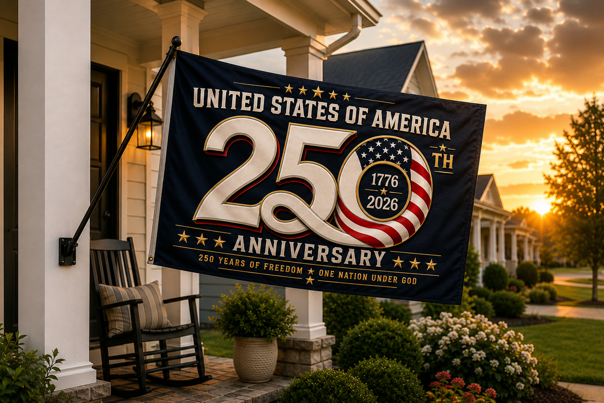 USA 250th Anniversary Flag 1776–2026 – Limited Edition Patriotic 3' x 5' Freedom Flag