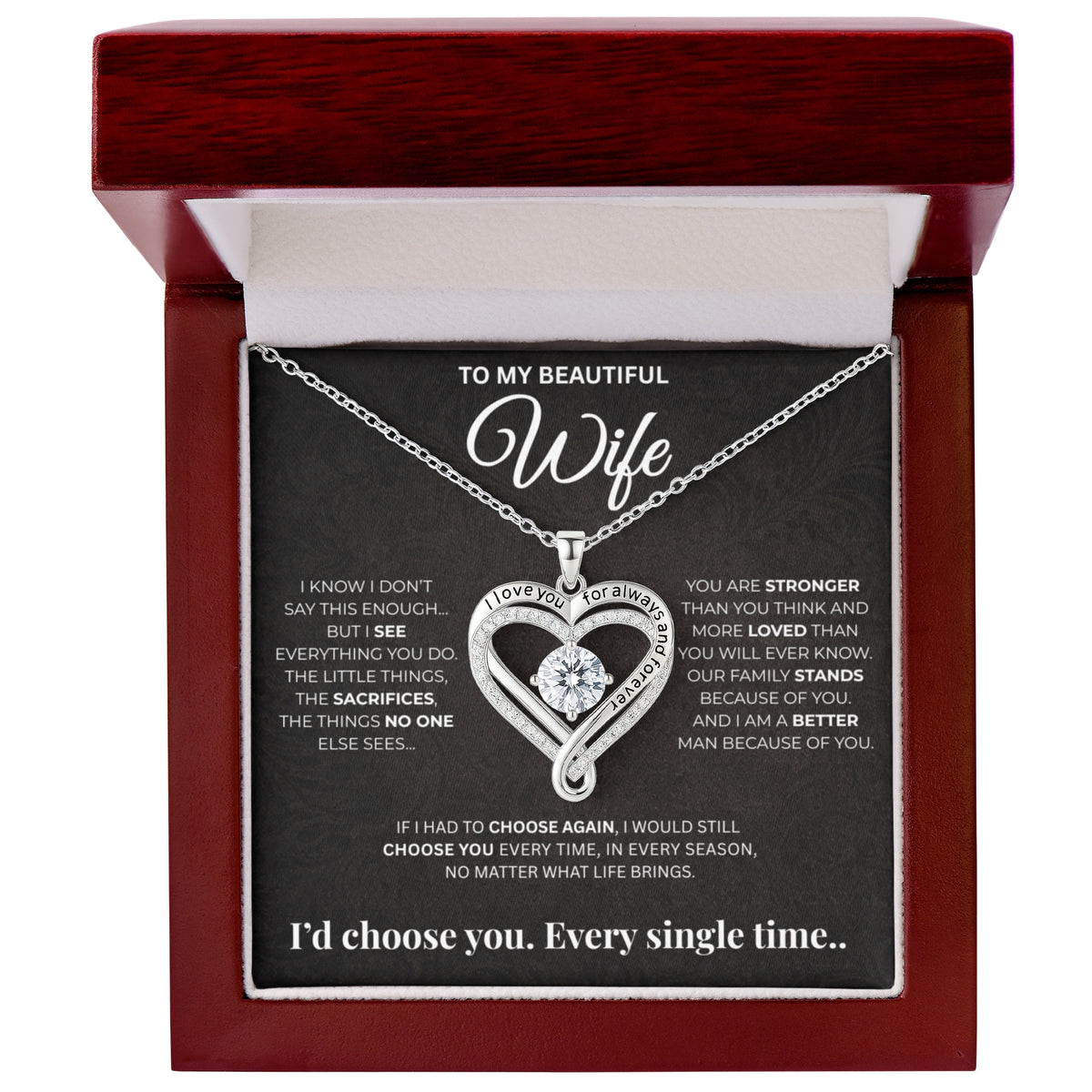 The Eternal Bond: Love Always Engraved Heart